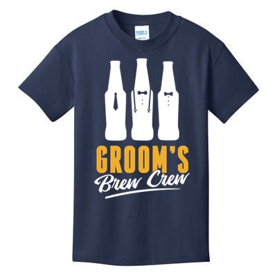 Grooms Brew Crew Kids T-Shirt