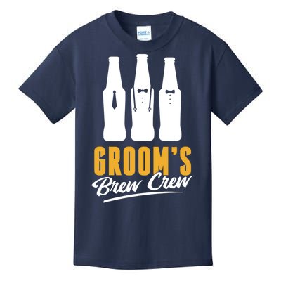 Grooms Brew Crew Kids T-Shirt