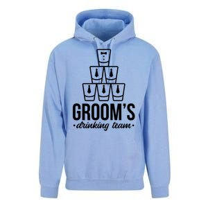 Grooms Drinking Teem Glass Unisex Surf Hoodie