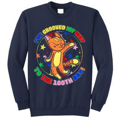 Groovy Cat 100th Day of School Sweatshirt