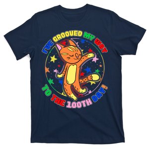 Groovy Cat 100th Day of School T-Shirt