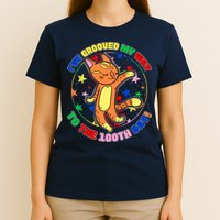 Groovy Cat 100th Day of School T-Shirt