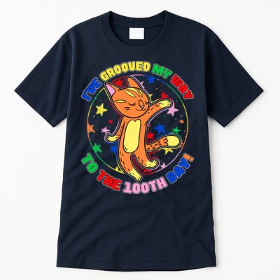 Groovy Cat 100th Day of School Tall T-Shirt
