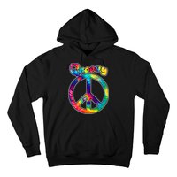 Groovy Peace Sign Hoodie