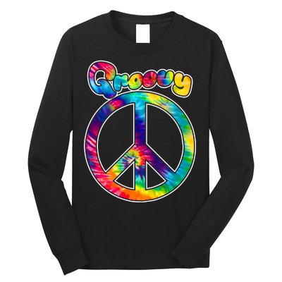 Groovy Peace Sign Long Sleeve Shirt