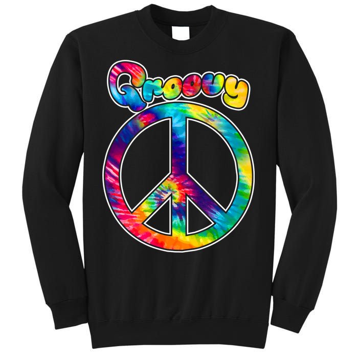 Groovy Peace Sign Sweatshirt