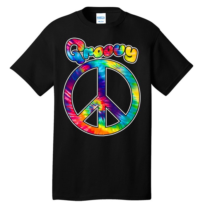 Groovy Peace Sign Tall T-Shirt