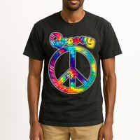 Groovy Peace Sign Tall T-Shirt