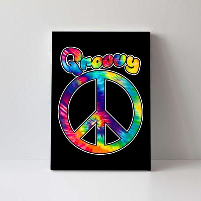 Groovy Peace Sign Canvas