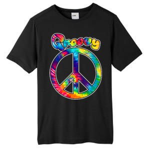 Groovy Peace Sign Tall Fusion ChromaSoft Performance T-Shirt