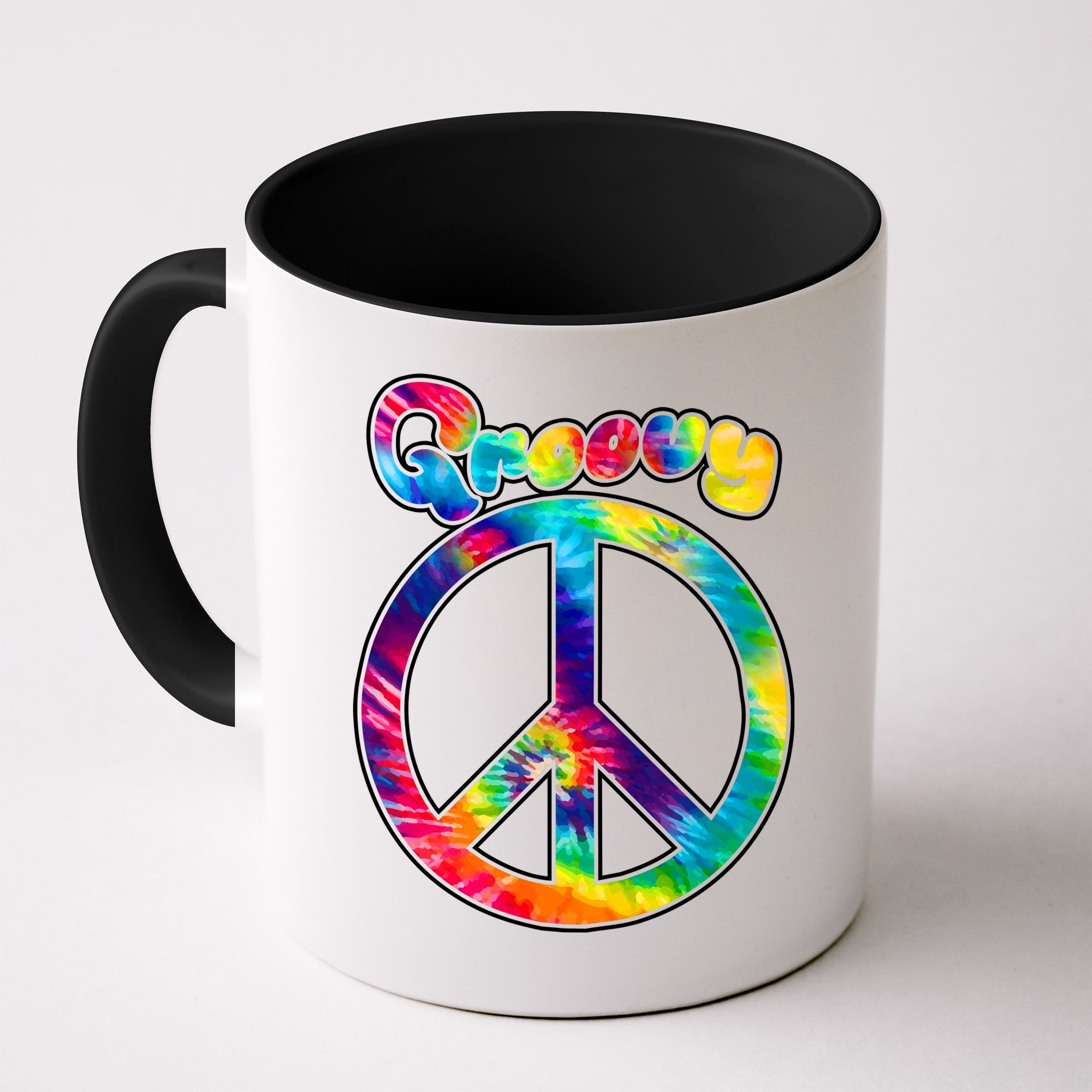 Groovy Peace Sign Mug