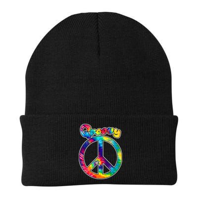 Groovy Peace Sign Beanie