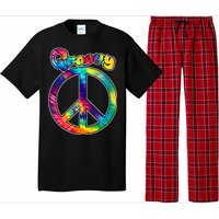 Groovy Peace Sign Pajama Set