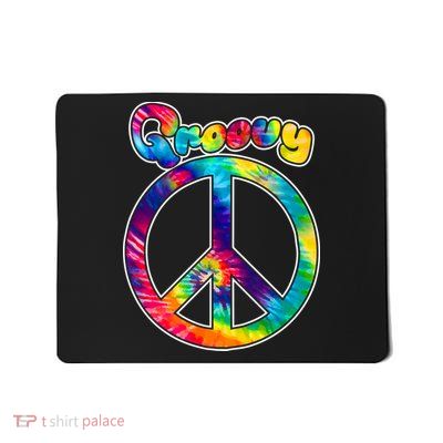 Groovy Peace Sign Mousepad