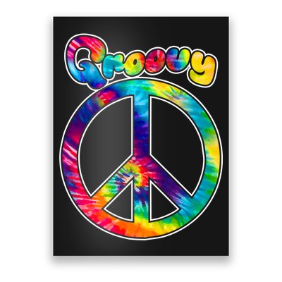 Groovy Peace Sign Poster