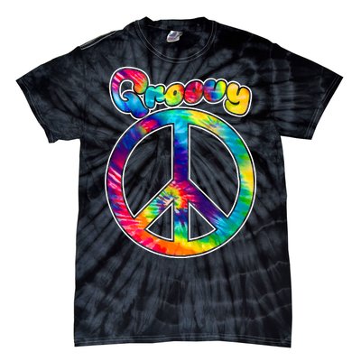 Groovy Peace Sign Tie-Dye T-Shirt