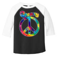 Groovy Peace Sign Toddler Fine Jersey T-Shirt