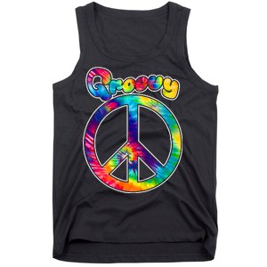 Groovy Peace Sign Tank Top