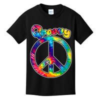 Groovy Peace Sign Kids T-Shirt