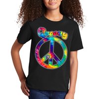 Groovy Peace Sign Kids T-Shirt