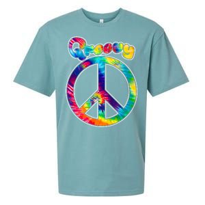 Groovy Peace Sign Sueded Cloud Jersey T-Shirt