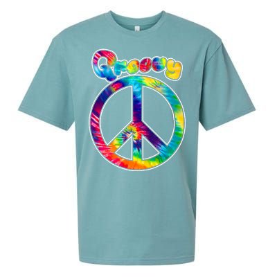 Groovy Peace Sign Sueded Cloud Jersey T-Shirt