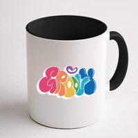 Groovy Retro Colorful Mug