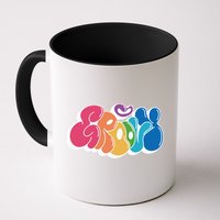 Groovy Retro Colorful Mug