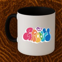 Groovy Retro Colorful Mug