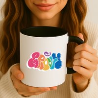 Groovy Retro Colorful Mug