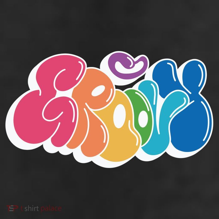 Groovy Retro Colorful Beanie