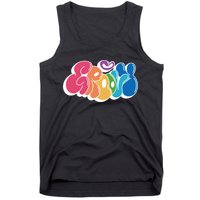 Groovy Retro Colorful Tank Top