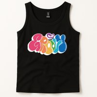 Groovy Retro Colorful Tank Top