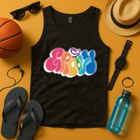 Groovy Retro Colorful Tank Top