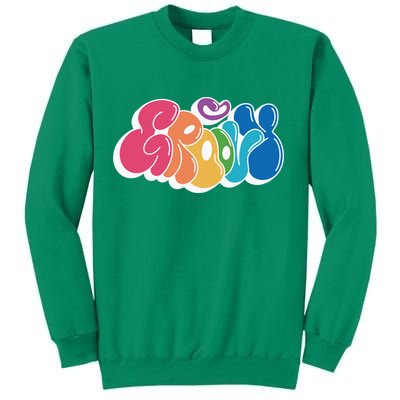 Groovy Retro Colorful Sweatshirt