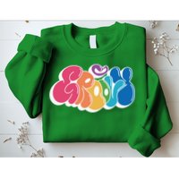 Groovy Retro Colorful Sweatshirt