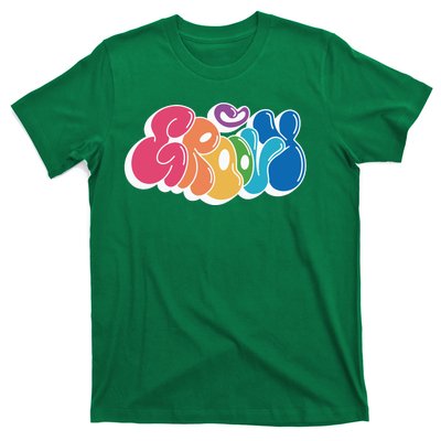 Groovy Retro Colorful T-Shirt