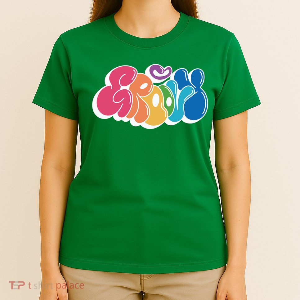 Groovy Retro Colorful T-Shirt