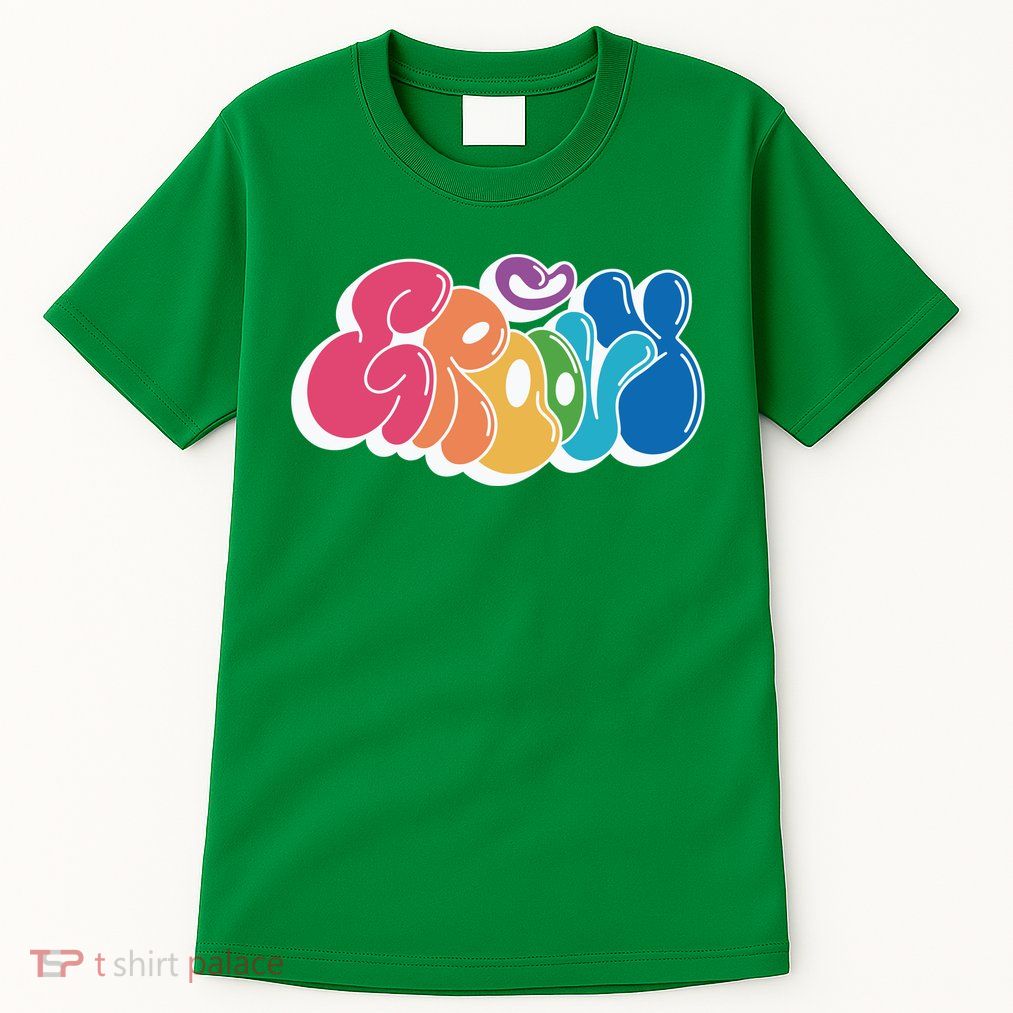 Groovy Retro Colorful Tall T-Shirt