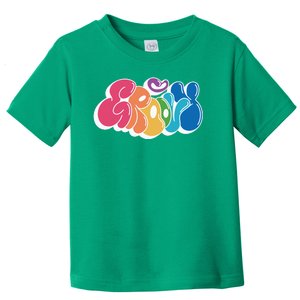 Groovy Retro Colorful Toddler T-Shirt