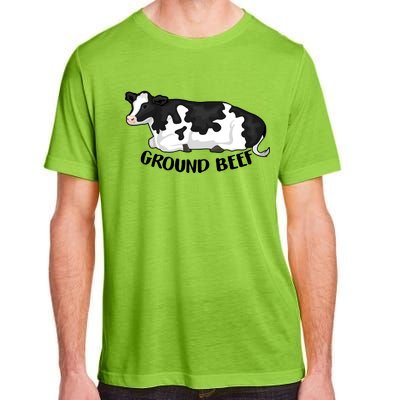 Ground Beef Funny Cow Adult ChromaSoft Performance T-Shirt