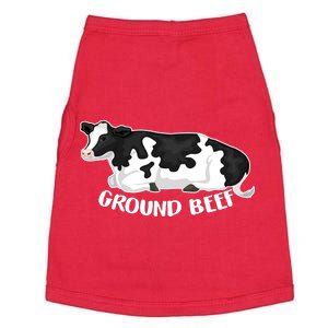 Ground Beef Funny Cow Doggie Tank