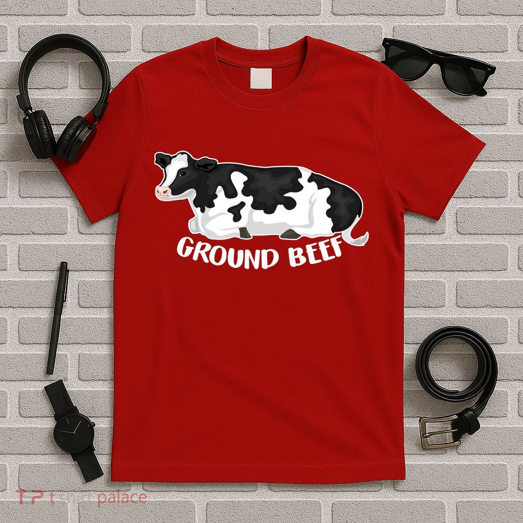 Ground Beef Funny Cow T-Shirt