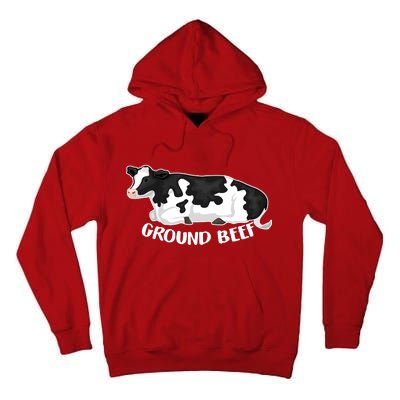 Ground Beef Funny Cow Tall Hoodie