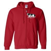 Ground Beef Funny Cow Full Zip Hoodie