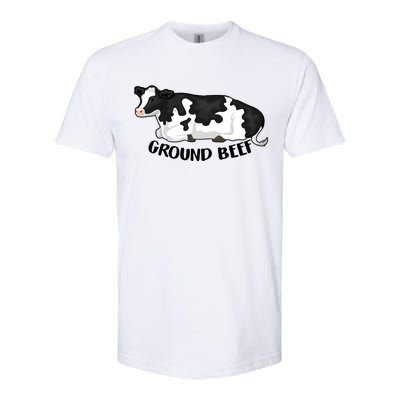 Ground Beef Funny Cow Softstyle® CVC T-Shirt