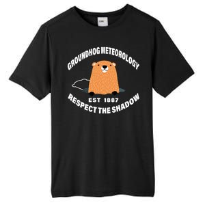 Groundhog Meteorology Respect The Shadow Tall Fusion ChromaSoft Performance T-Shirt