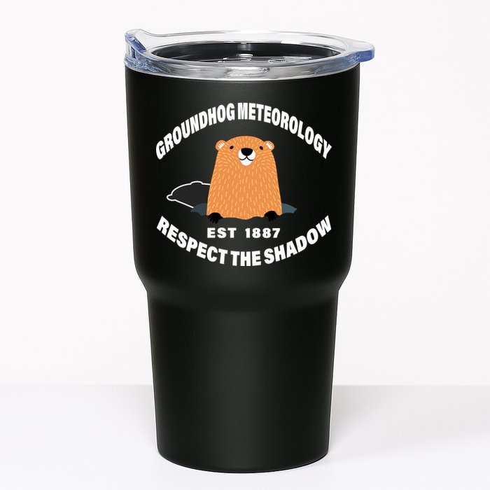 Groundhog Meteorology Respect The Shadow Tumbler