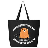 Groundhog Meteorology Respect The Shadow 25L Jumbo Tote