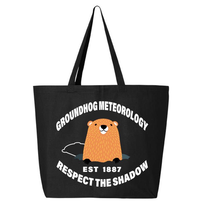 Groundhog Meteorology Respect The Shadow 25L Jumbo Tote